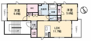 Ｌａｒｋ江波西の物件間取画像